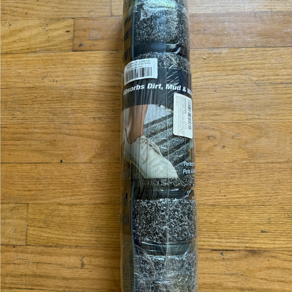 Gray Absorbent Floor Mat brand new in the plastic